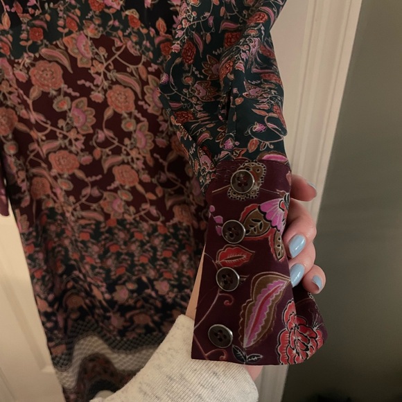 CAbi Floral Long Sleeve Maxi Dress - Picture 6 of 8